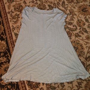 Old navy stripped knit swing dress